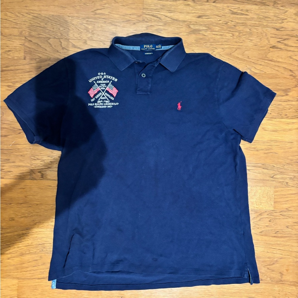 Polo by Ralph Lauren Navy Blue Polo Shirt